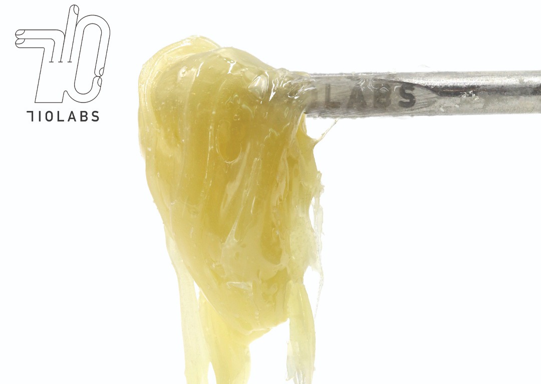 710 Labs - Live Hash Rosin 1g - 1st Press - Papaya x Fumez #17