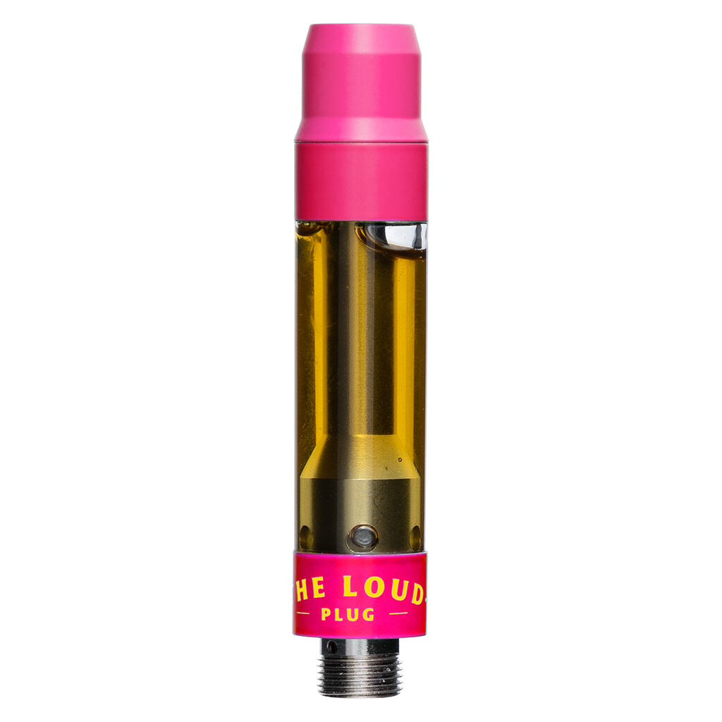 The Loud Plug - Frosted Swirl Live Resin 510 Thread Cartridge - Indica - 9.44% TERPS!!