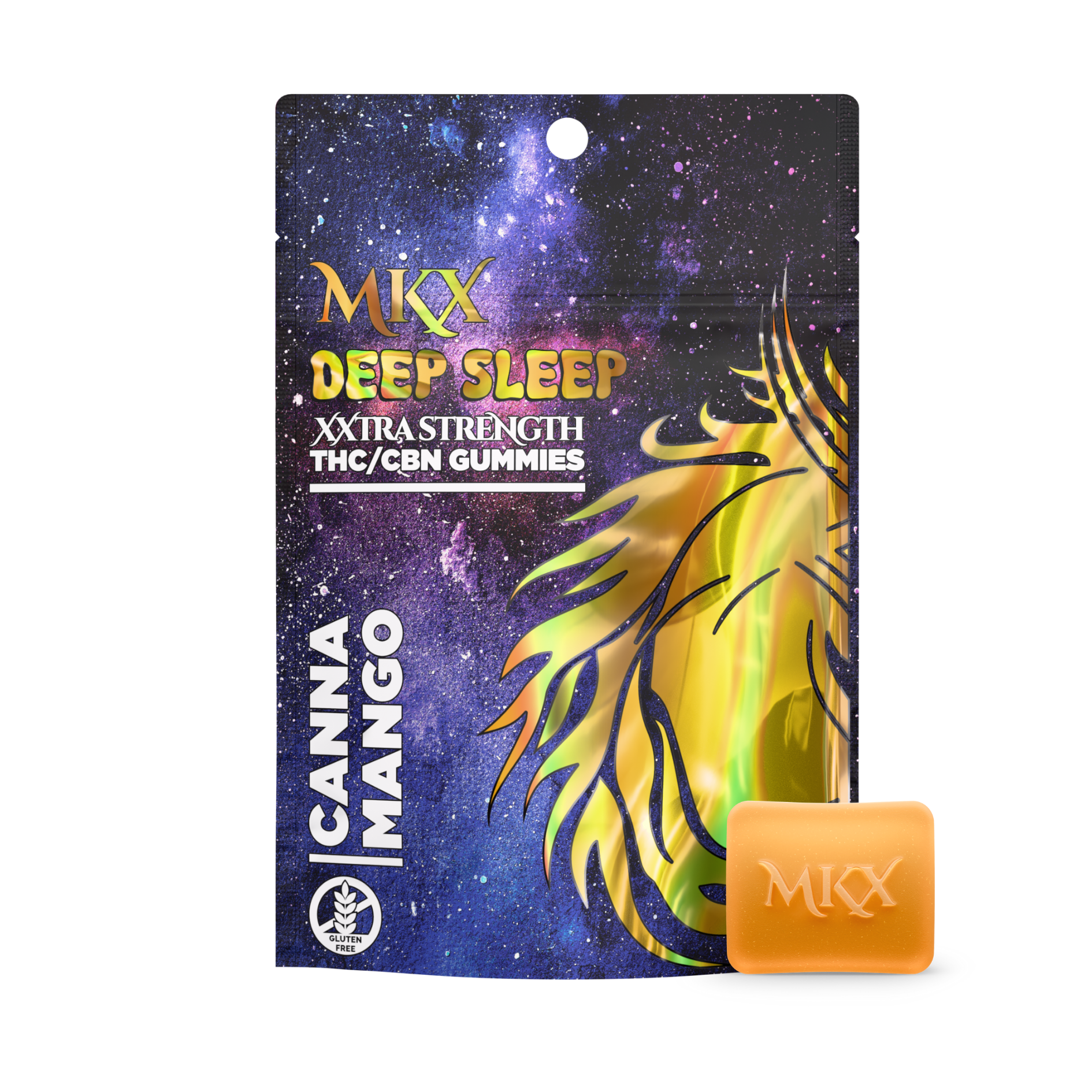 MKX Deep Sleep 200mg Gummies - Canna Mango