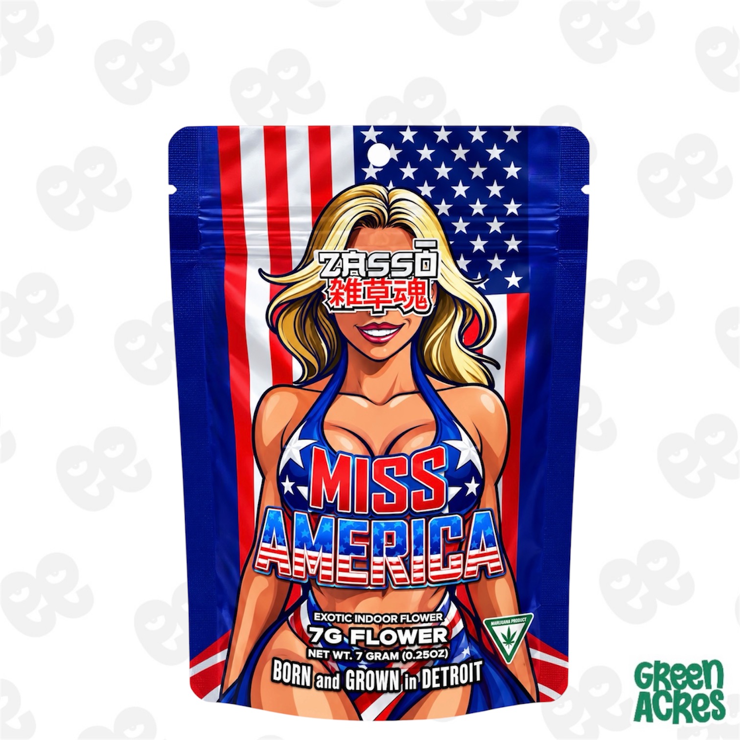 Zasso: Miss America 7G Prepack