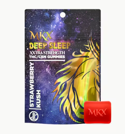 MKX - Gummies - 200mg - 4:1 THC/CBN - Strawberry Kush (Sleep)