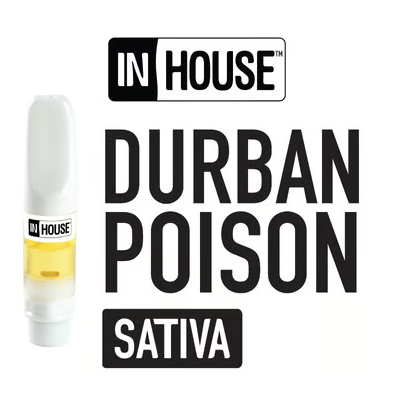 IN HOUSE Cart 1000mg: Durban Poison 5:1