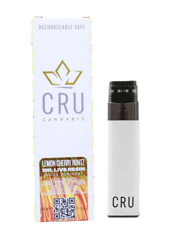 CRU | Lemon Cherry Runtz | Live Resin Disposable 1ML