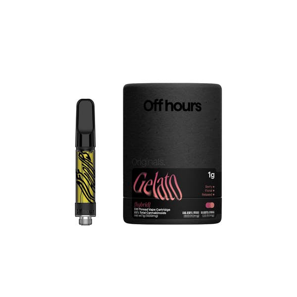 Off Hours Vape Cartridge - Gelato