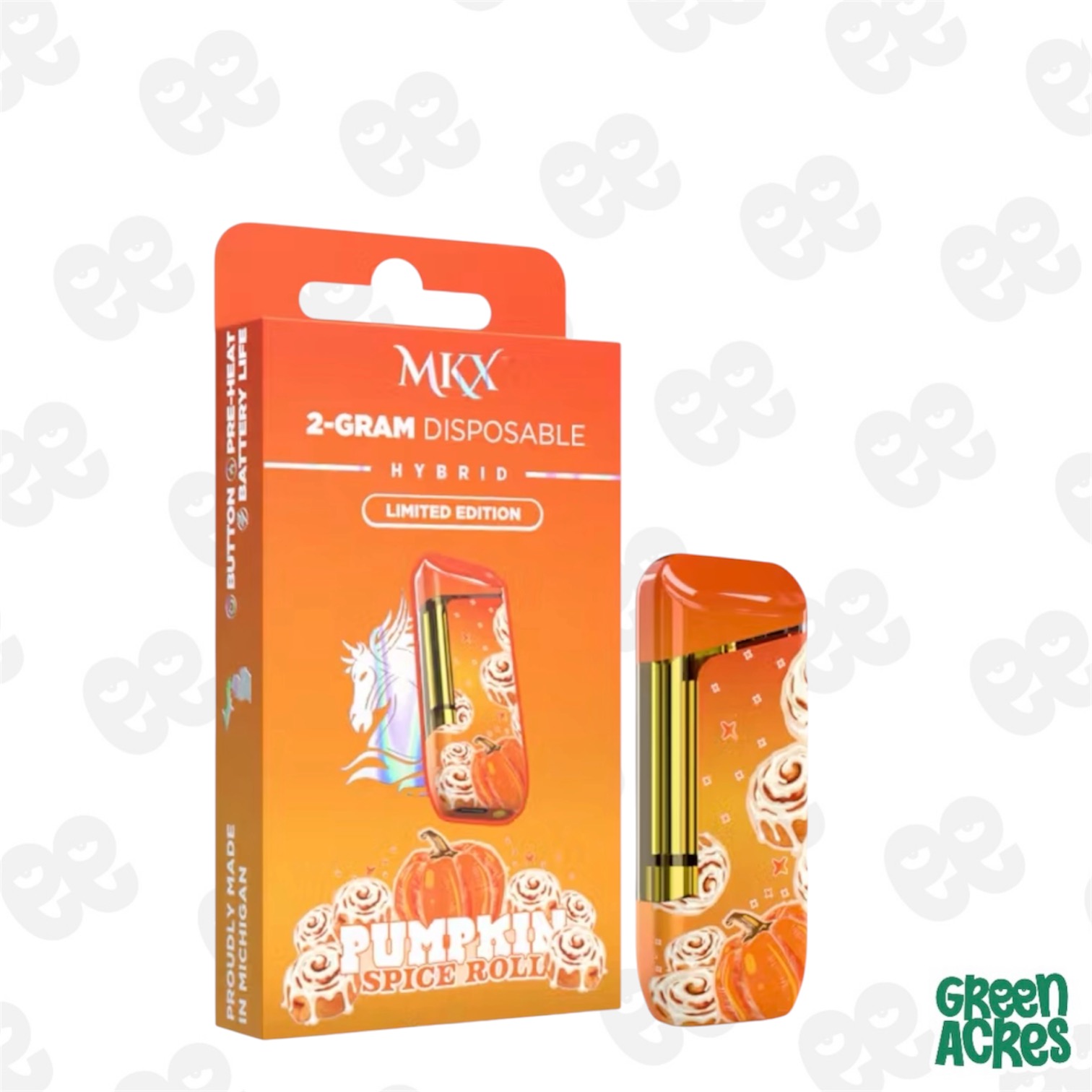 MKX: Pumpkin Spice Roll 2G Disposable (H)