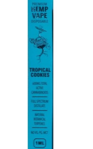 Tropical Cookies 600mg Cbd Disposable
