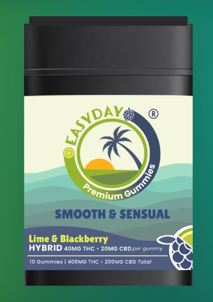 Lime & Blackberry gummies