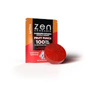 Fruit Punch Gummy Sativa Single 100MG