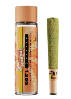 Mitten Extracts Infused Pre-Roll -  Peach Zlurpee