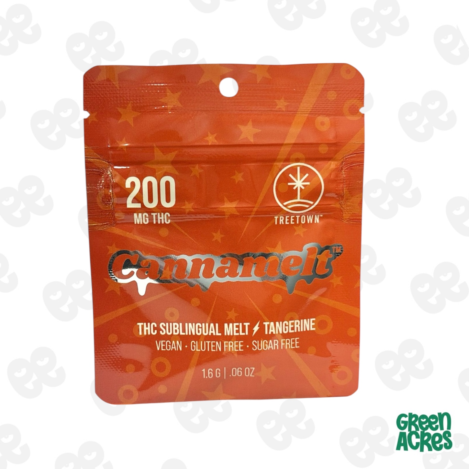Tree Town: Tangerine 200MG Canna Melt Gummies