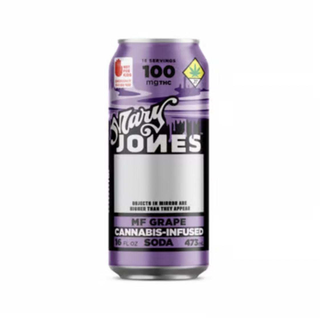 Mary Jones: MF Grape 100MG Soda