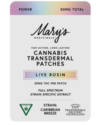 Power Lotus Cookies Rosin | Mary's | Patch | 2pc