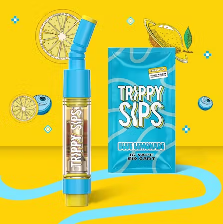 Trippy Sips - Blue Lemonade - 1g - Vape Cartridge