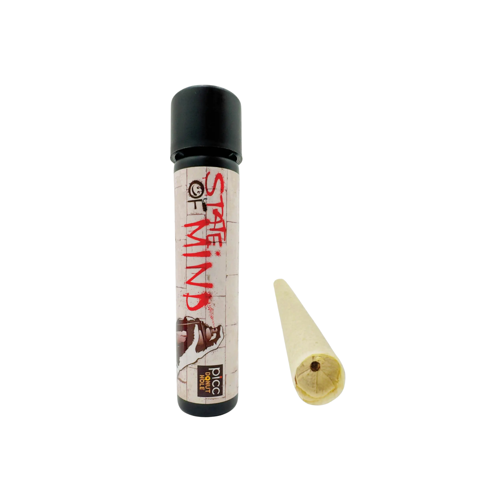 PICC - State of Mind Snow Plow x Cherry Pie Live Resin Infused Preroll - 1g