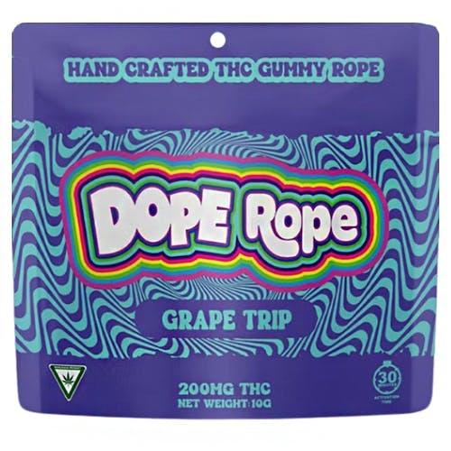 Dope Rope 200mg Grape Trip