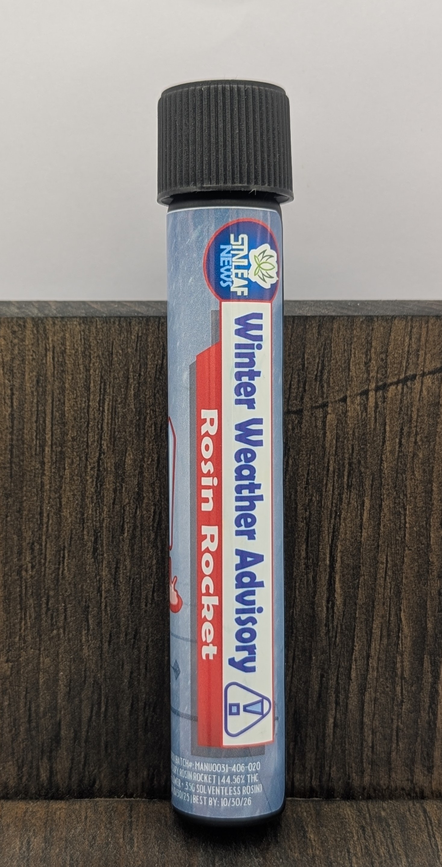 Winter Weather Advisory Rosin Rocket