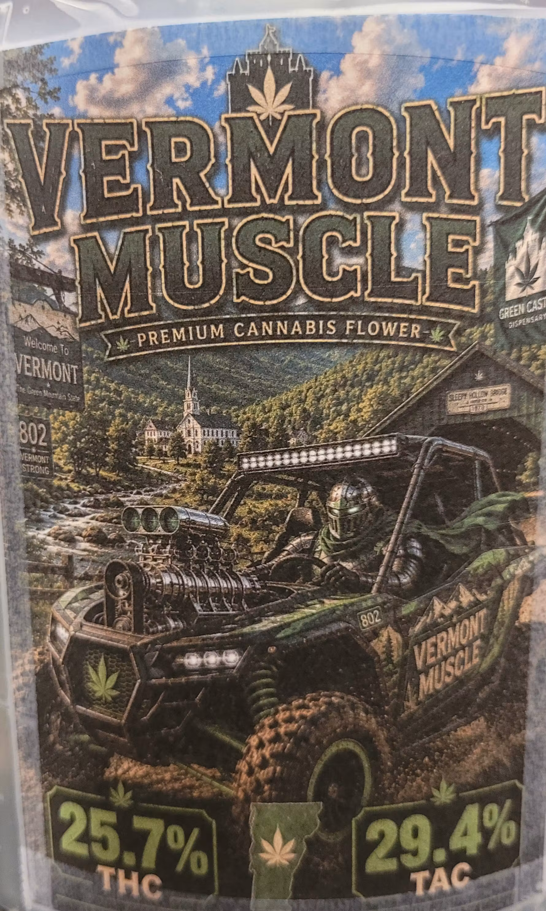Deli Pre-Roll | Vermont Muscle | Green Castle