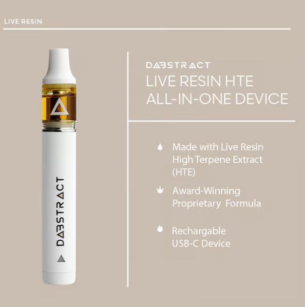 DABSTRACT Live Resin Disp 1000mg: Wedding Cake x Lime Vines