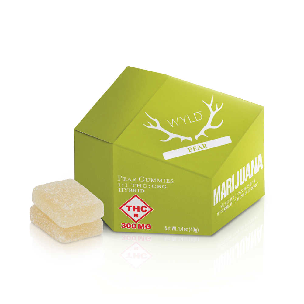 GUMMY PEAR 1:1 (H) [10PK] 300MG