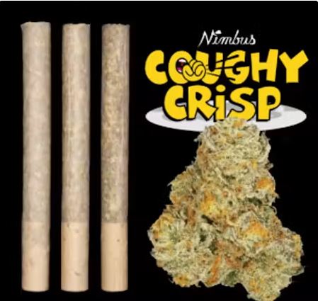 Coughy Crisp 3-Pack Pre-rolls -Nimbus