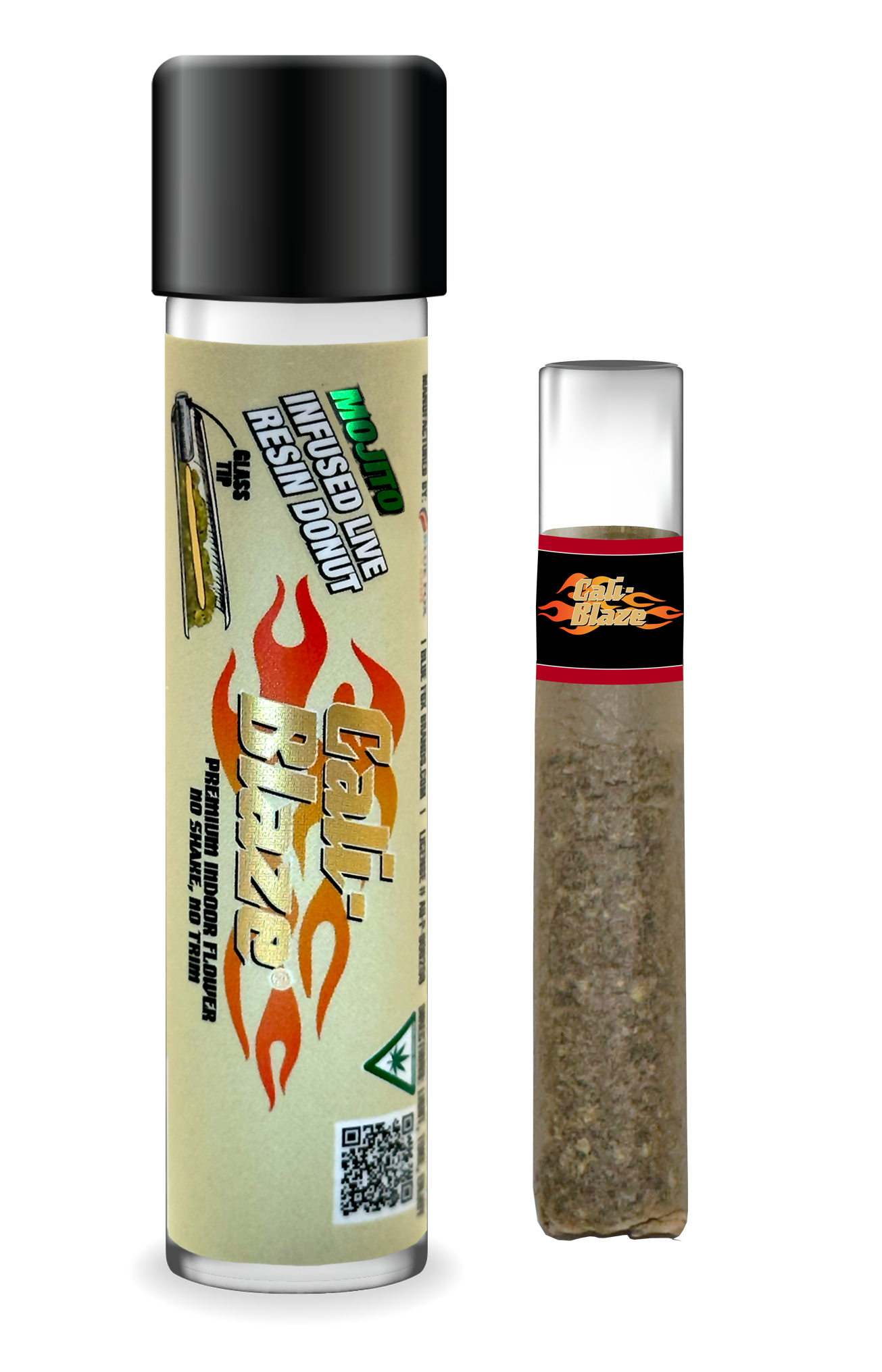 Cali Blaze Infused Pre-Roll Mojito