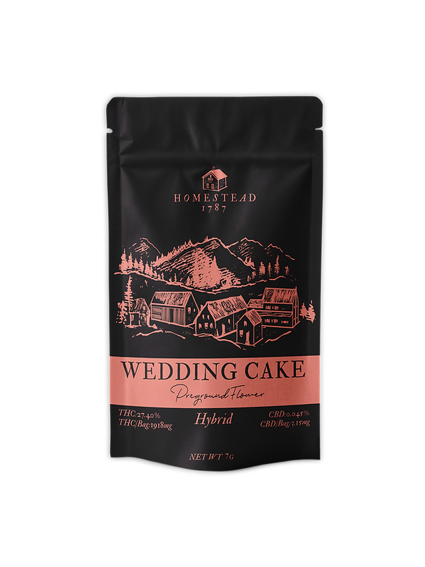 Homestead Pre-Ground Flower Wedding Cake - Hybrid