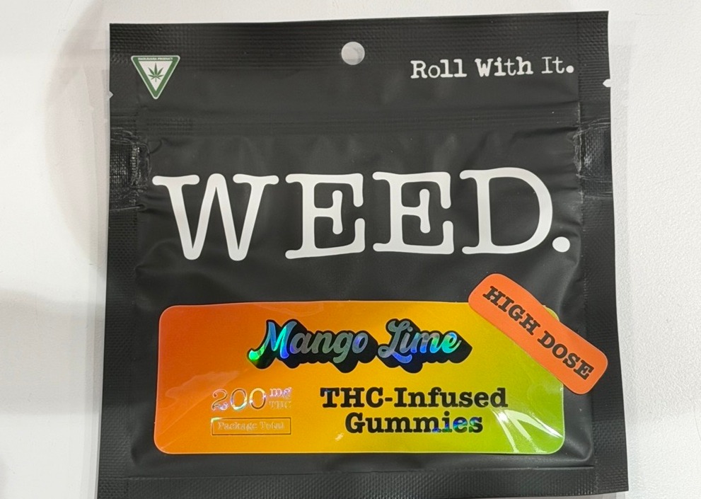 Weed. - Gummies - 200mg High Dose - Mango Lime