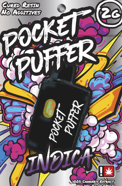 POCKET PUFFER | CURED RESIN ALL-IN-ONE VAPORIZER | PISTILLIONAIRE