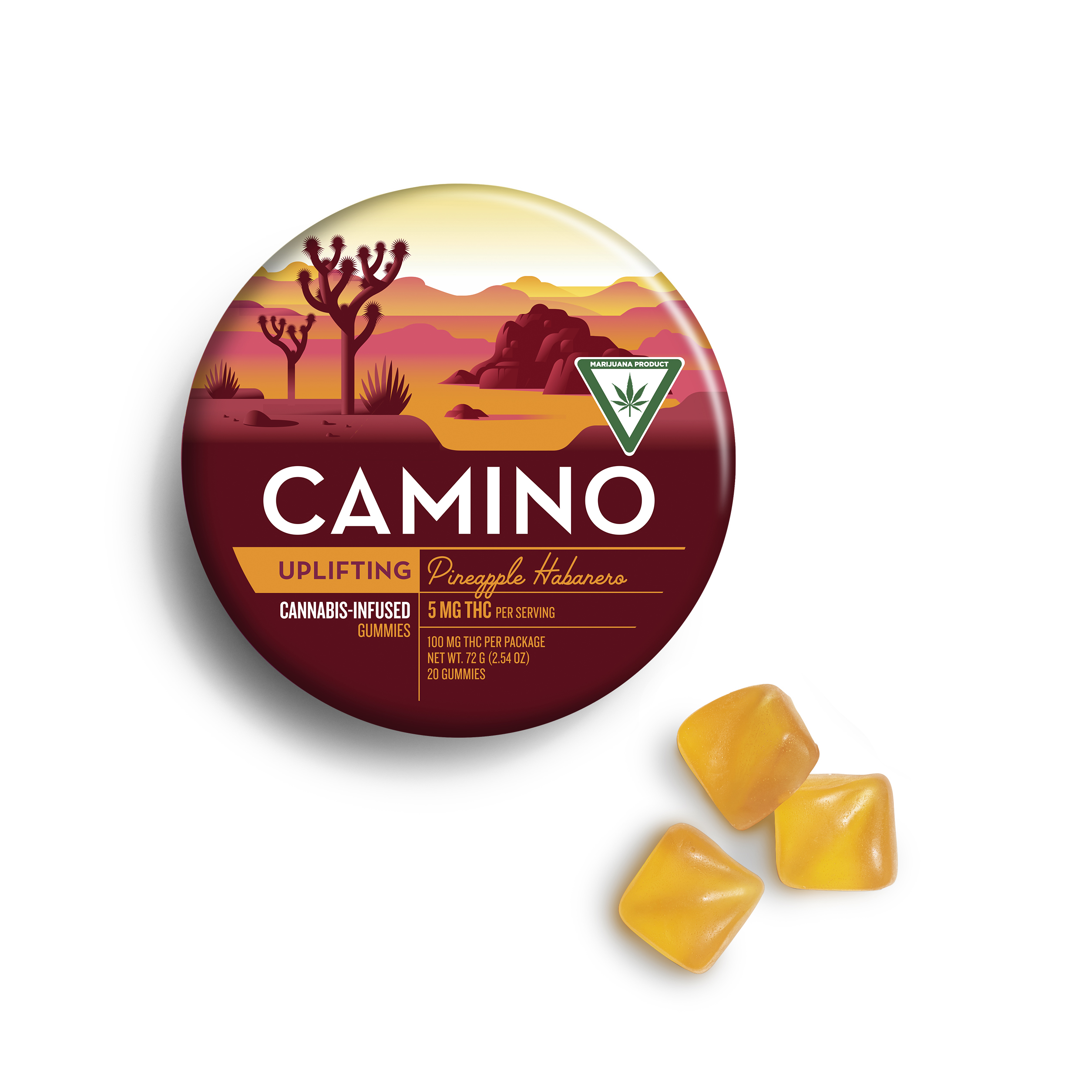 Camino Gummies - Pineapple Habanero - 200mg