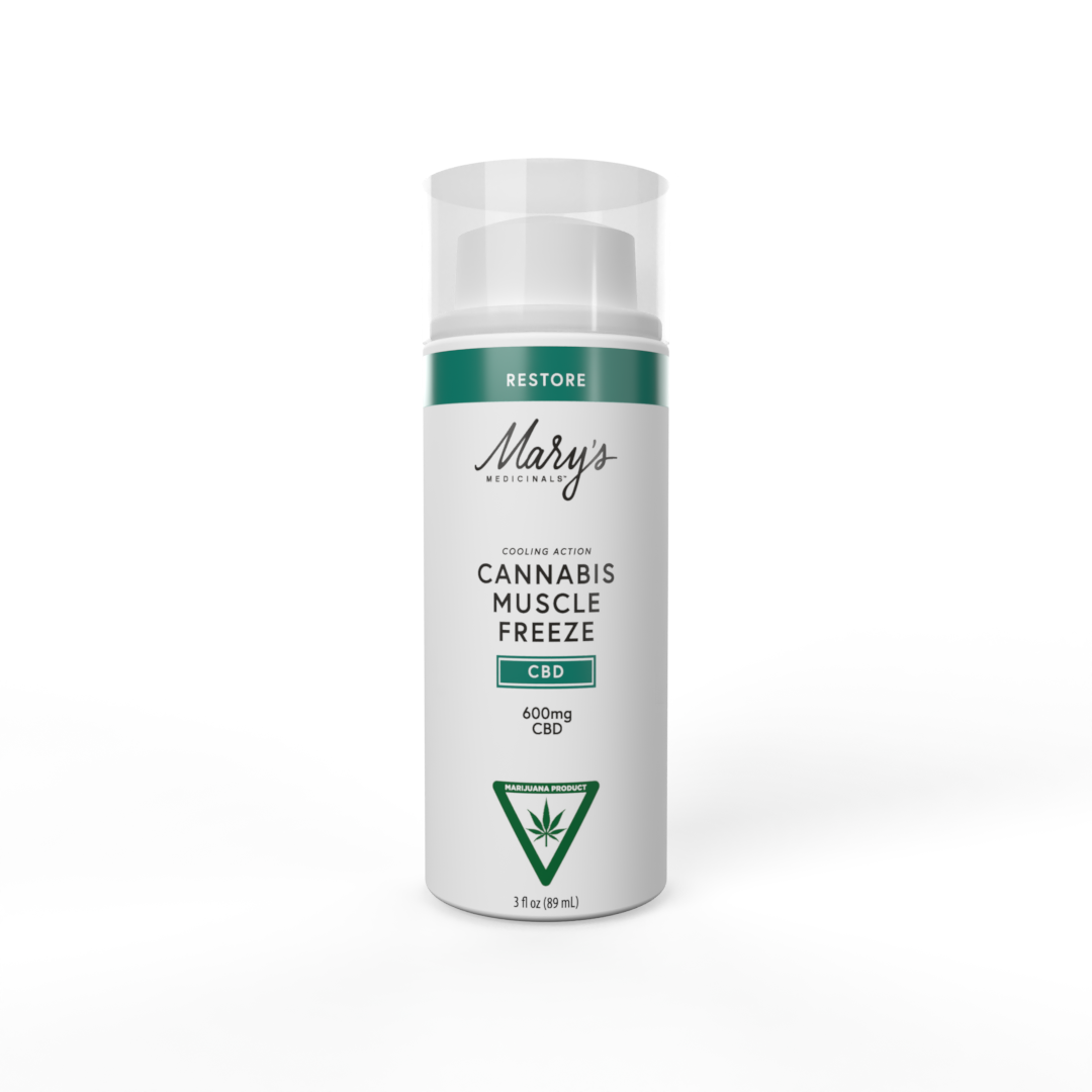 MARY'S MEDICINALS - CANNABIS MUSCLE FREEZE - 600MG CBD