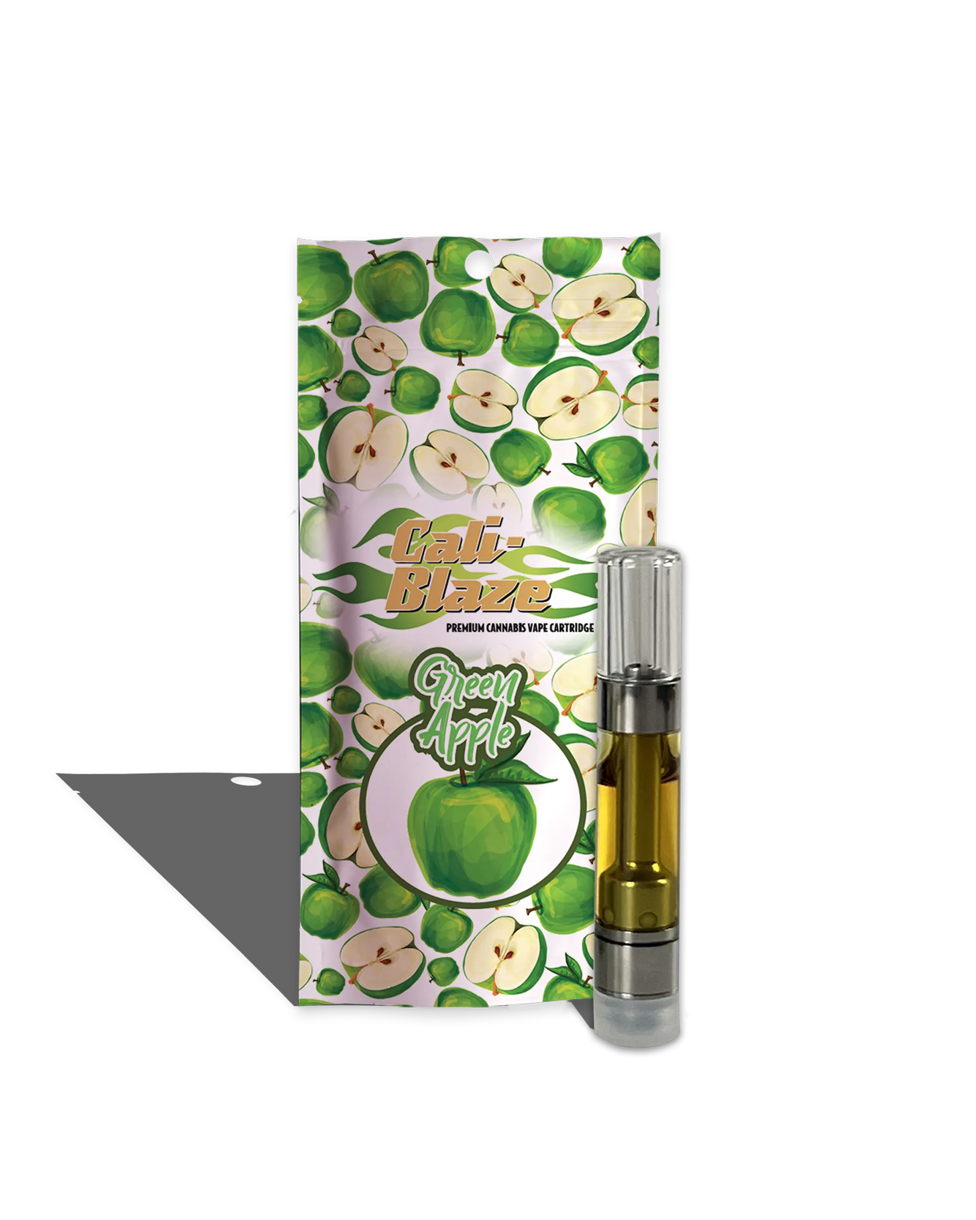 Cali Blaze 1g Vape (510) - Green Apple