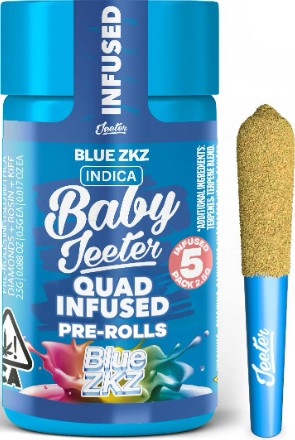 Baby Jeeter | Quad-Infused - Blue Zkz