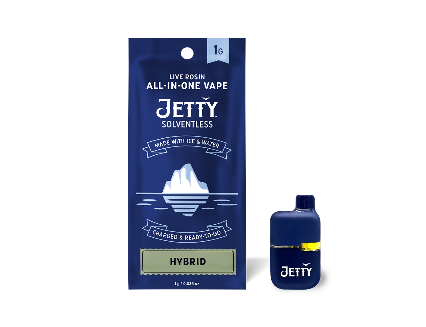 Jetty | Chopped Cheese | Live Rosin AIO Solventless Vape