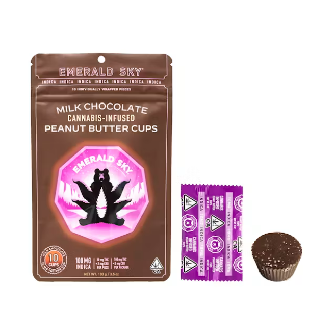 Indica Milk Chocolate PB Cup 10ct
