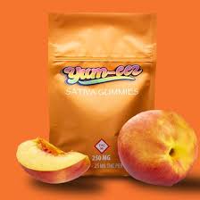 Sour Peach 250mg Gummies - Yumeez