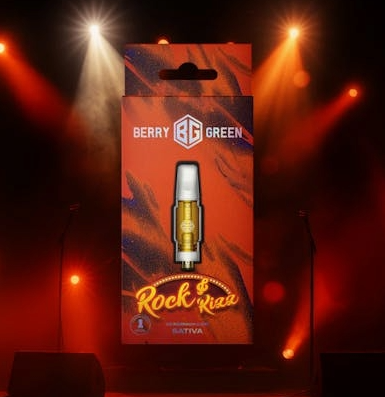 Berry Green 3g Cart (510) - Rock & FIzz