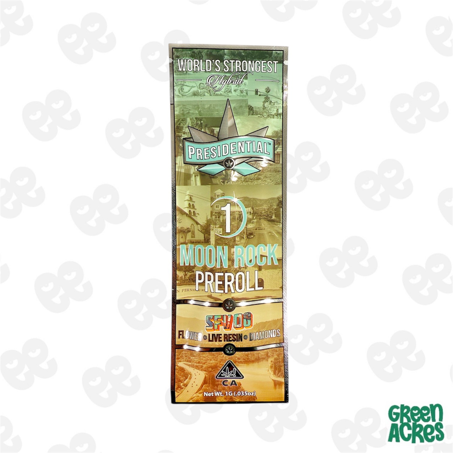 SFV OG 1G Moon Rock Infused PreRoll