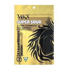 Super Sour Strawberry Gummies | 200mg