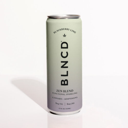 BLNCD THC Adaptogen Elixir - ZEN BLEND Blackberry Lime - 20mg THC / 20mg CBD