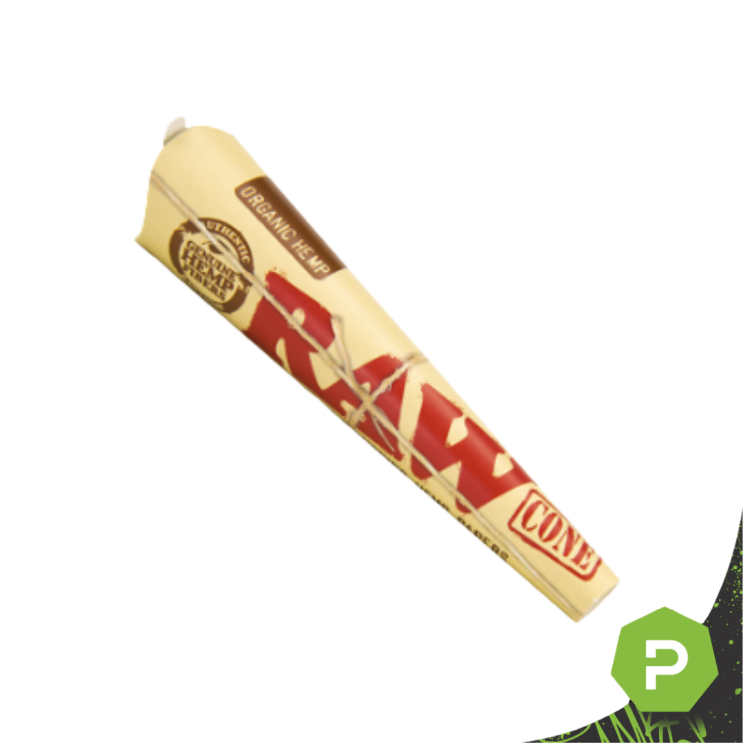 Raw Organic Hemp 1/4 Cones