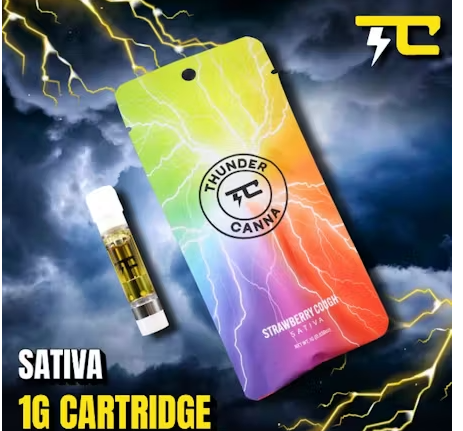 Thunder Canna Carts Strawberry Cough