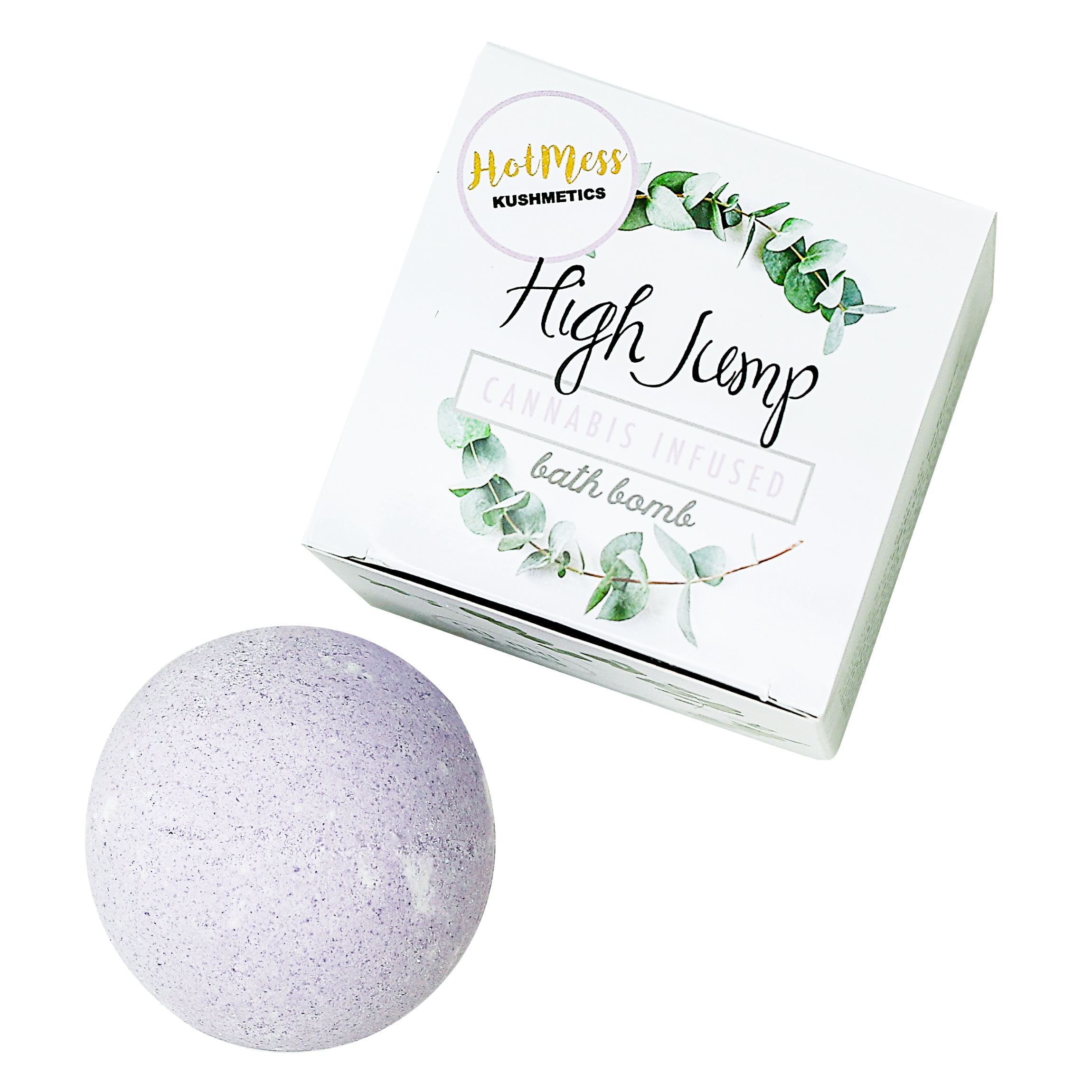 Kushmetics | High Jump | 50mg CBD Infused Bath Bomb