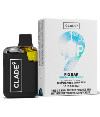 Clade9 | Fig Bar - 1g Disposable