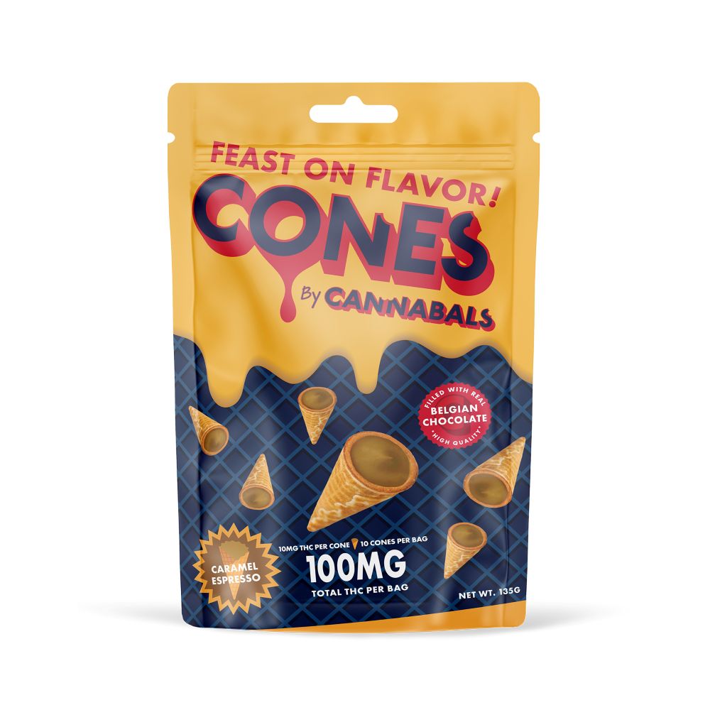 Cannabals - Caramels Espresso - Cones - 100 mg