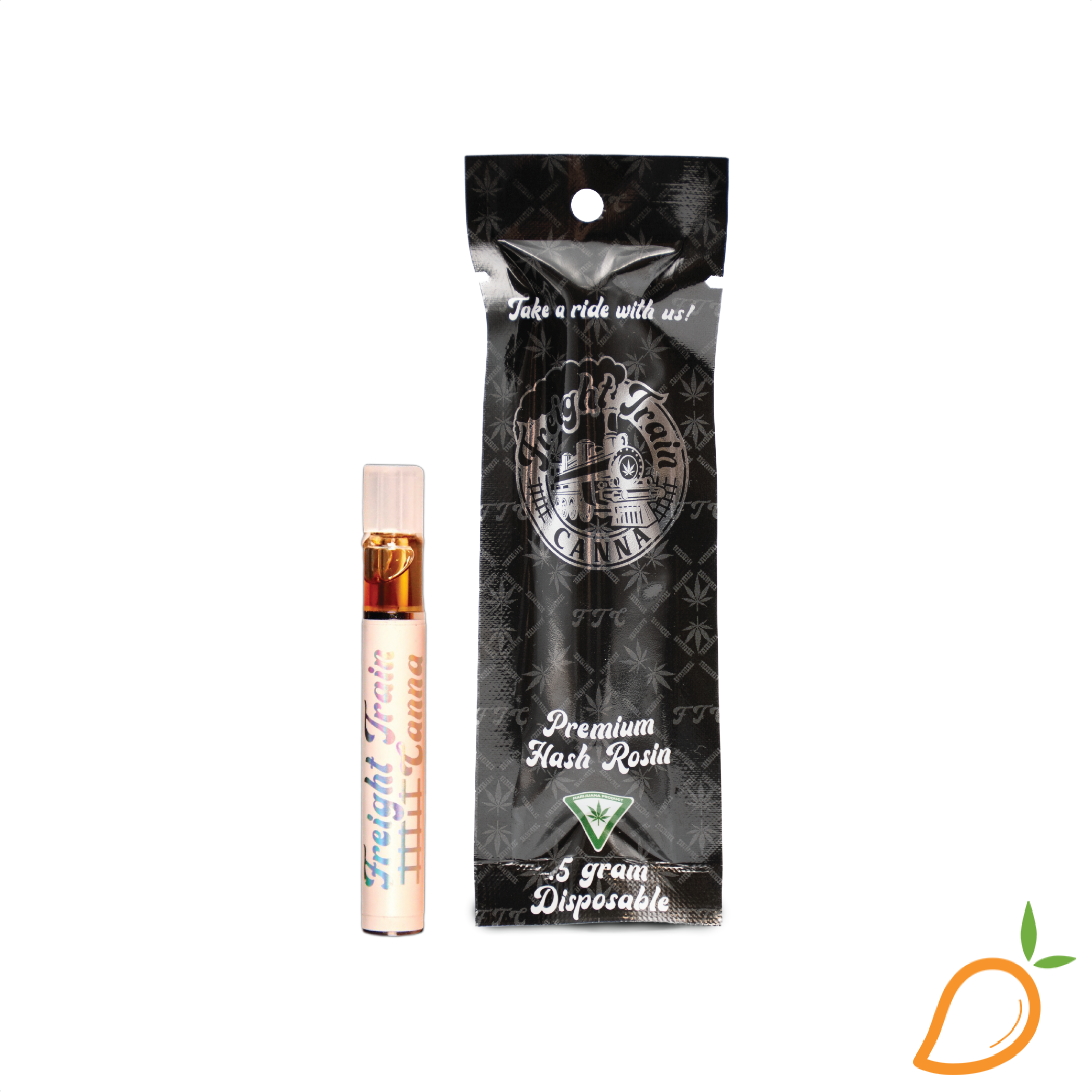 0.5g Modified Banana Rosin Disposable Freight Train