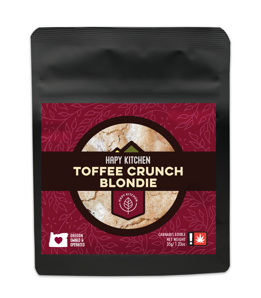 Hapy Kitchen: Brownie - Hapy Kitchen - Toffee Crunch Brownie