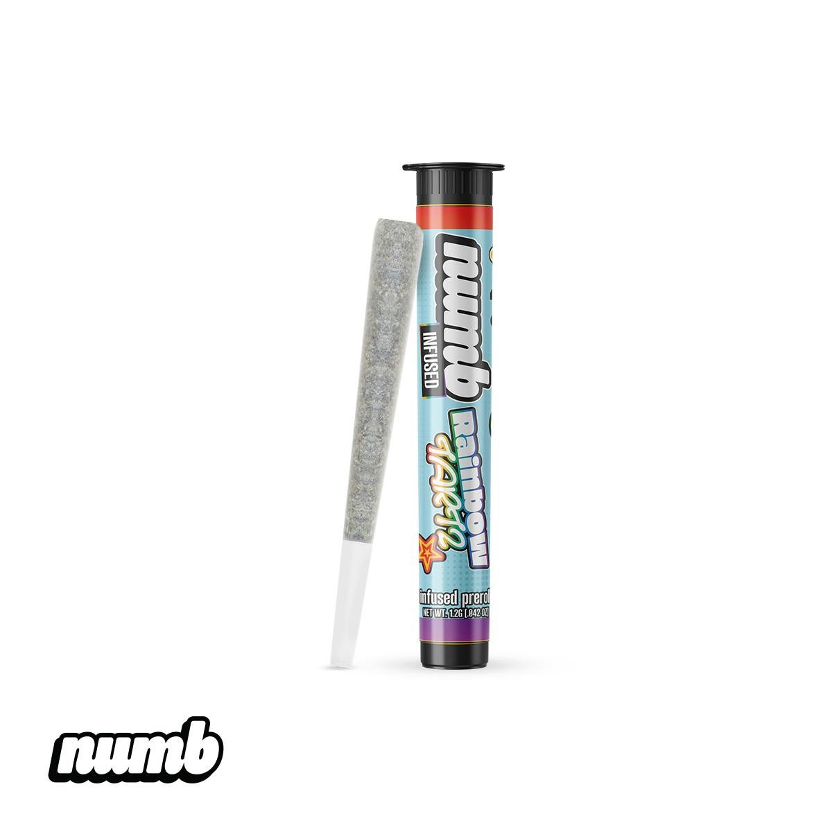 Numb Snowcap Infused Pre-Roll | Rainbow Tartz
