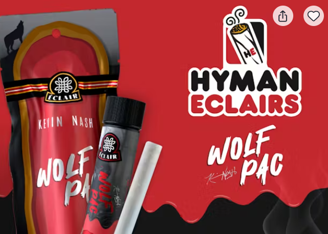 Kevin Nash-Wolf Pack | Infused Mini Eclair Pre-roll | 0.7g | Hybrid