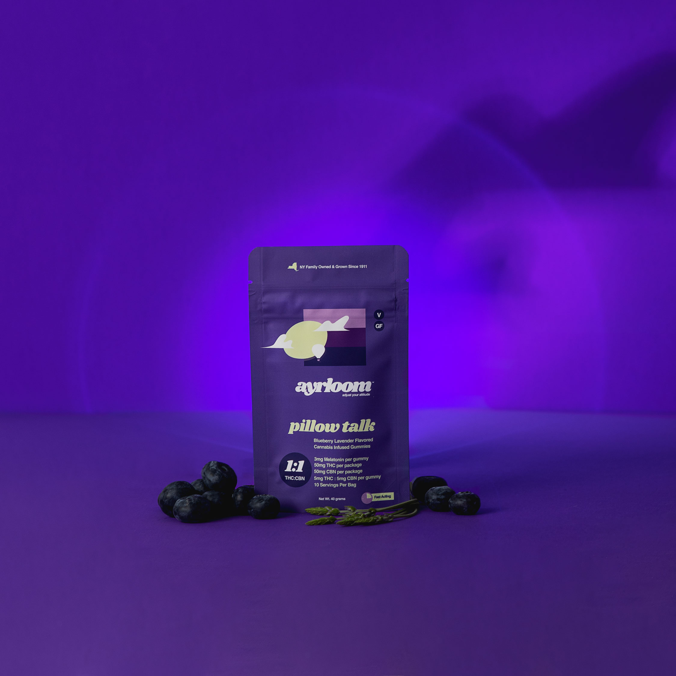 Pillow Talk 1:1 | 10pk Gummy | 50mg