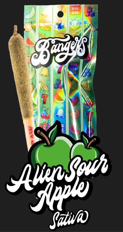 (28758) Alien Sour Apple 1.2G INF PreRoll